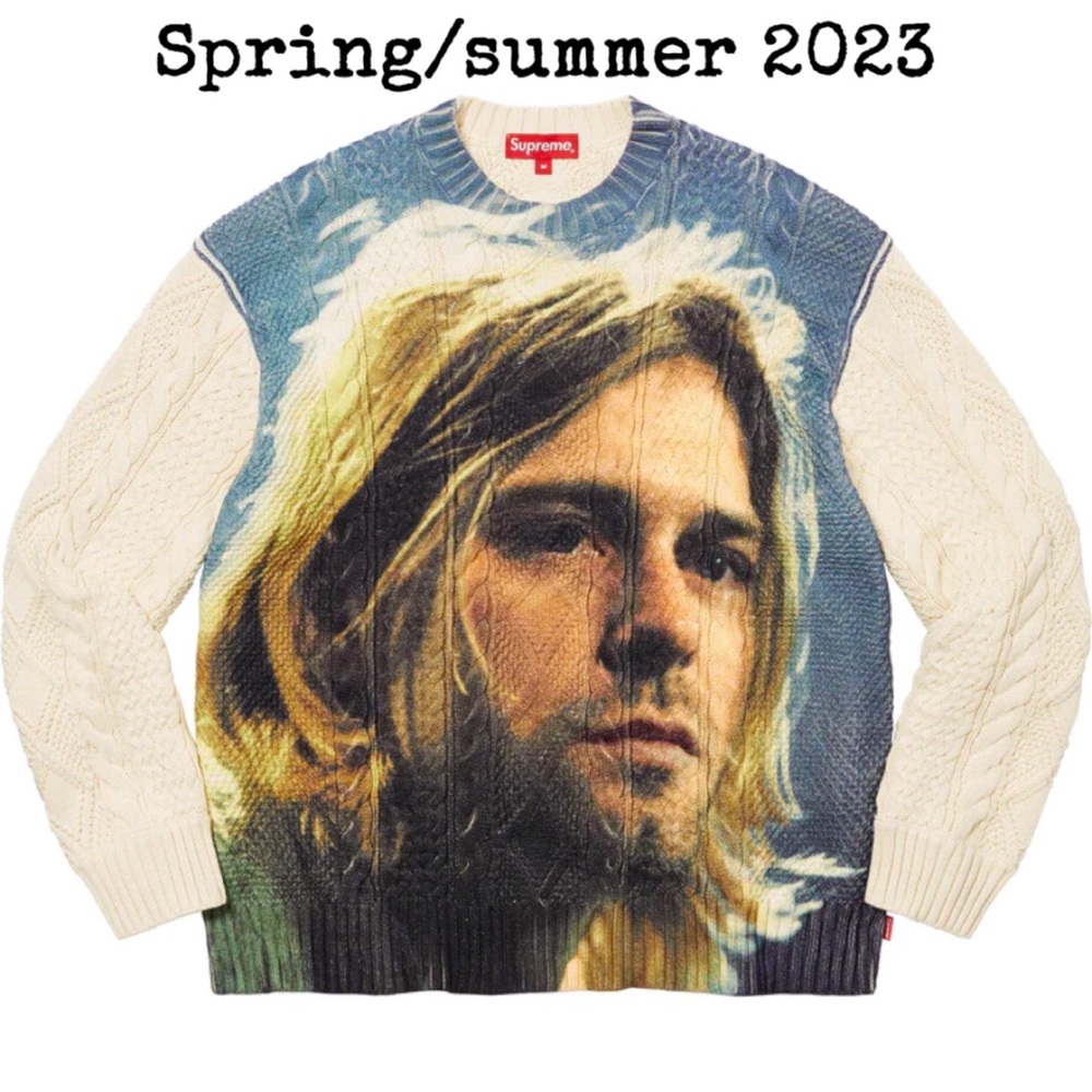 SUPREME Kurt Cobain Sweater